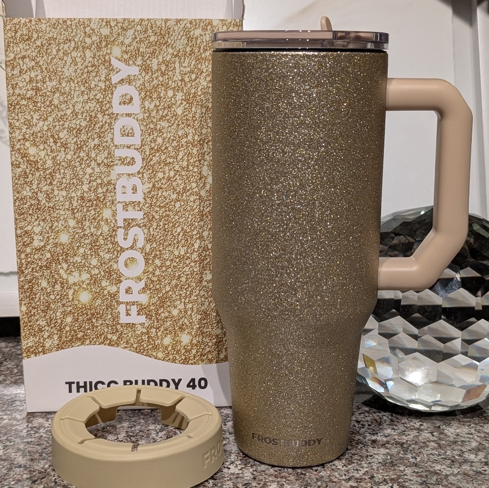 Frost Buddy Champagne Glitz Tumbler